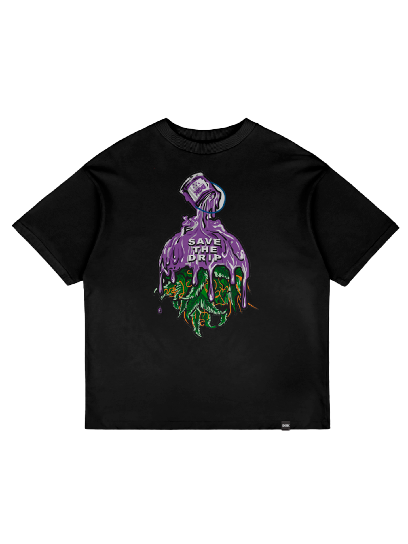 Dgk Drip Tee Black
