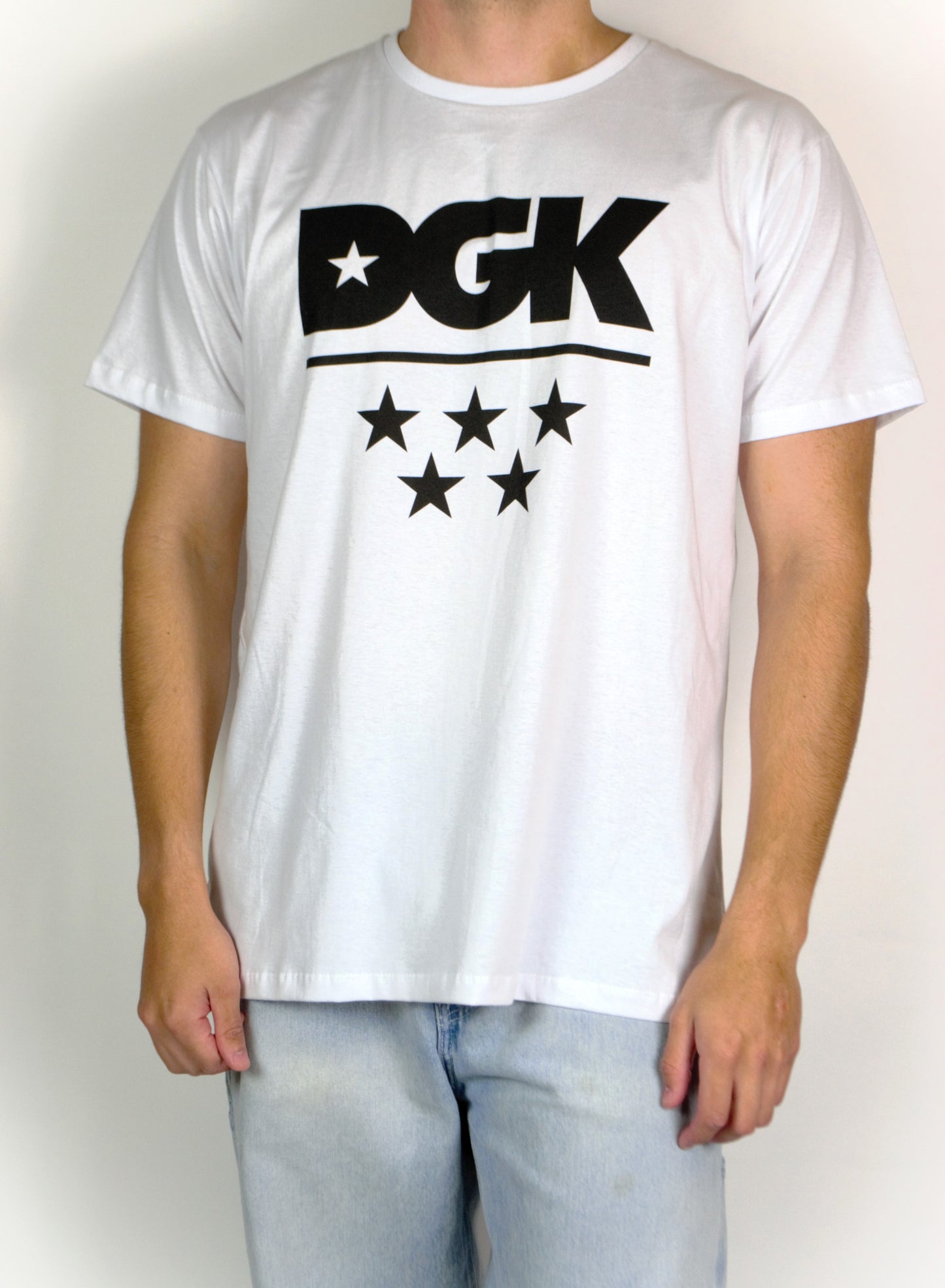 Dgk Logo Tee White