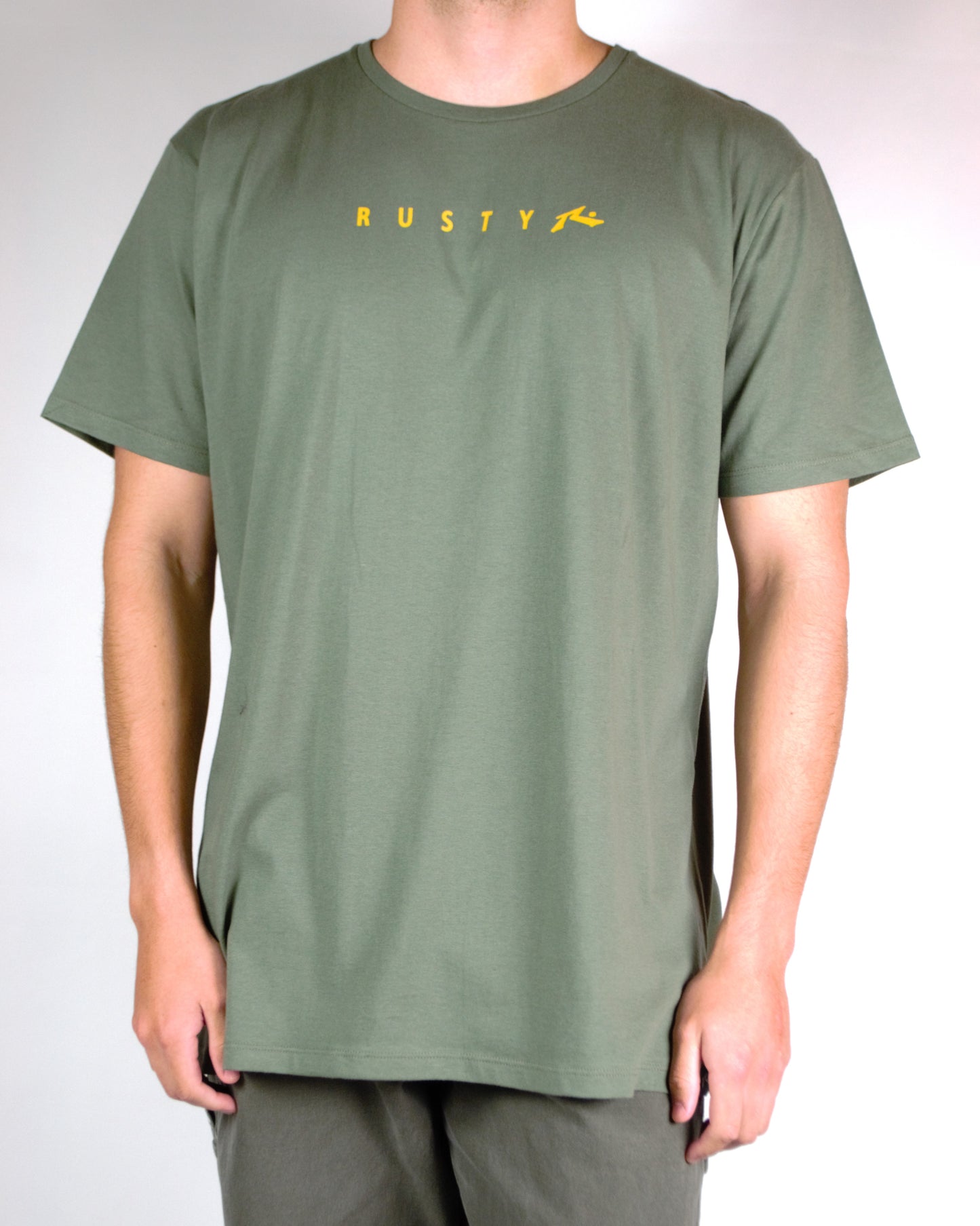 Rusty Essentials Tee Army Green