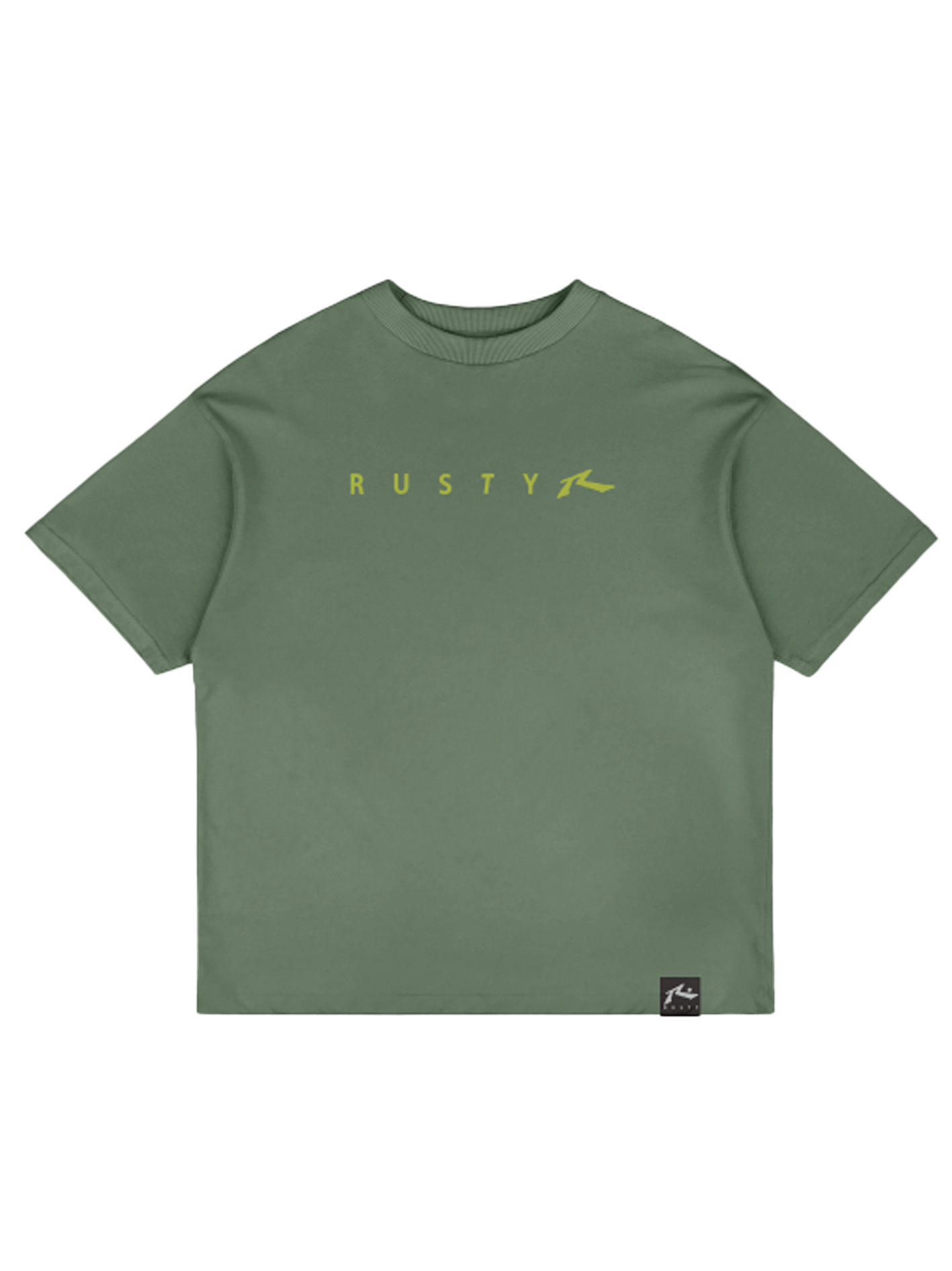 Rusty Essentials Tee Army Green