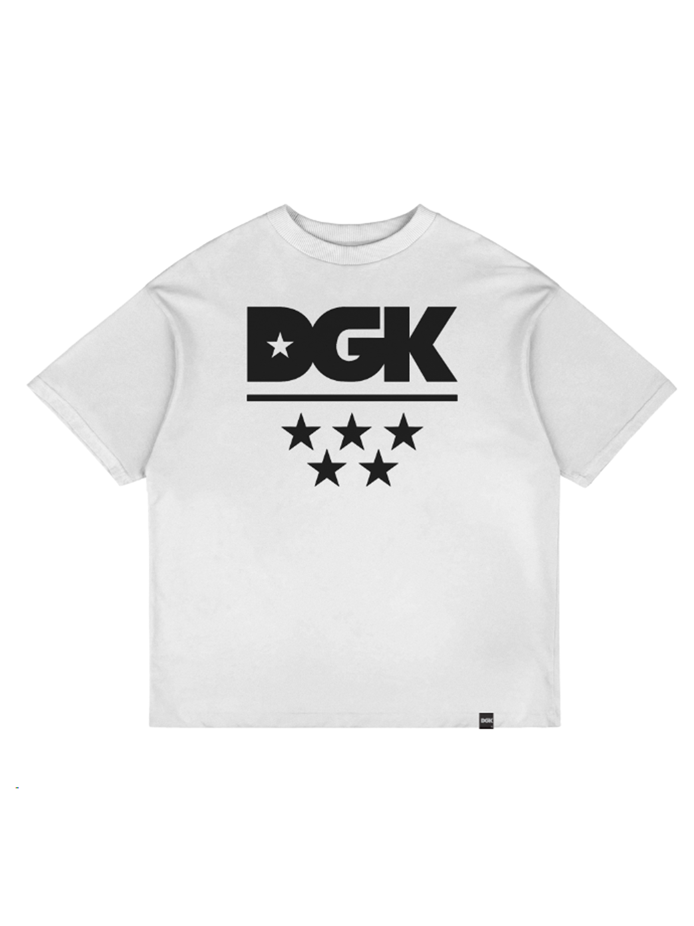 Dgk Logo Tee White