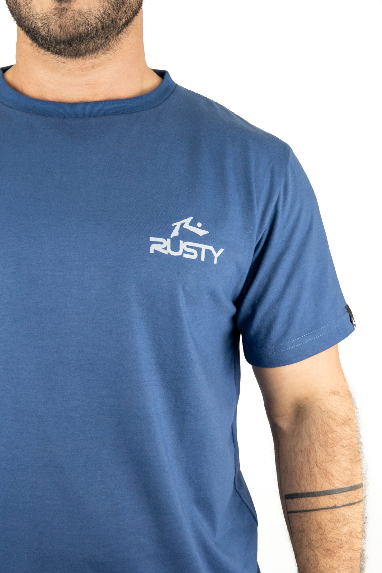 Polera Typer Azul