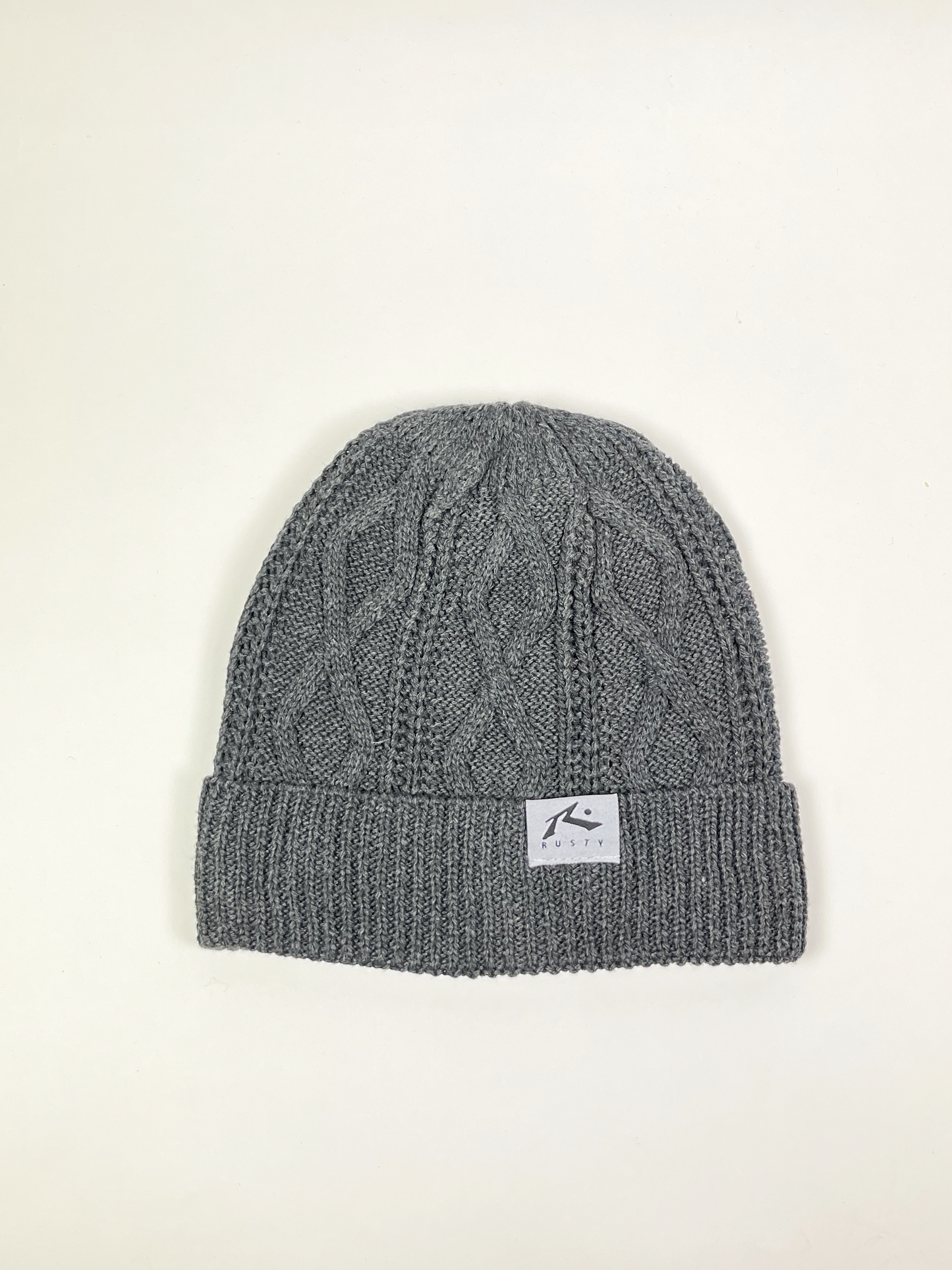 Beanie con Forro Gris