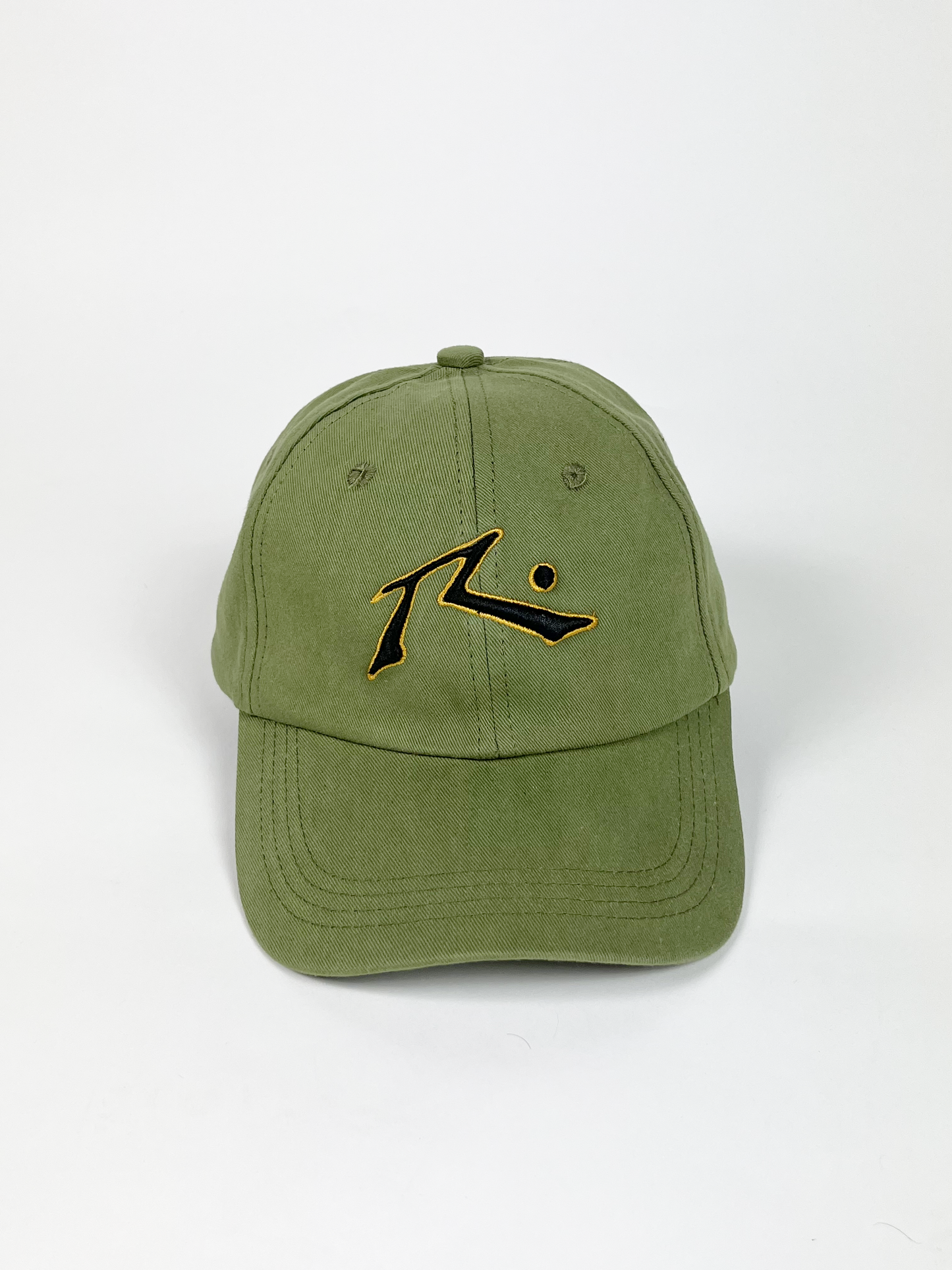 Dad Hat Competition Army Green/Gold