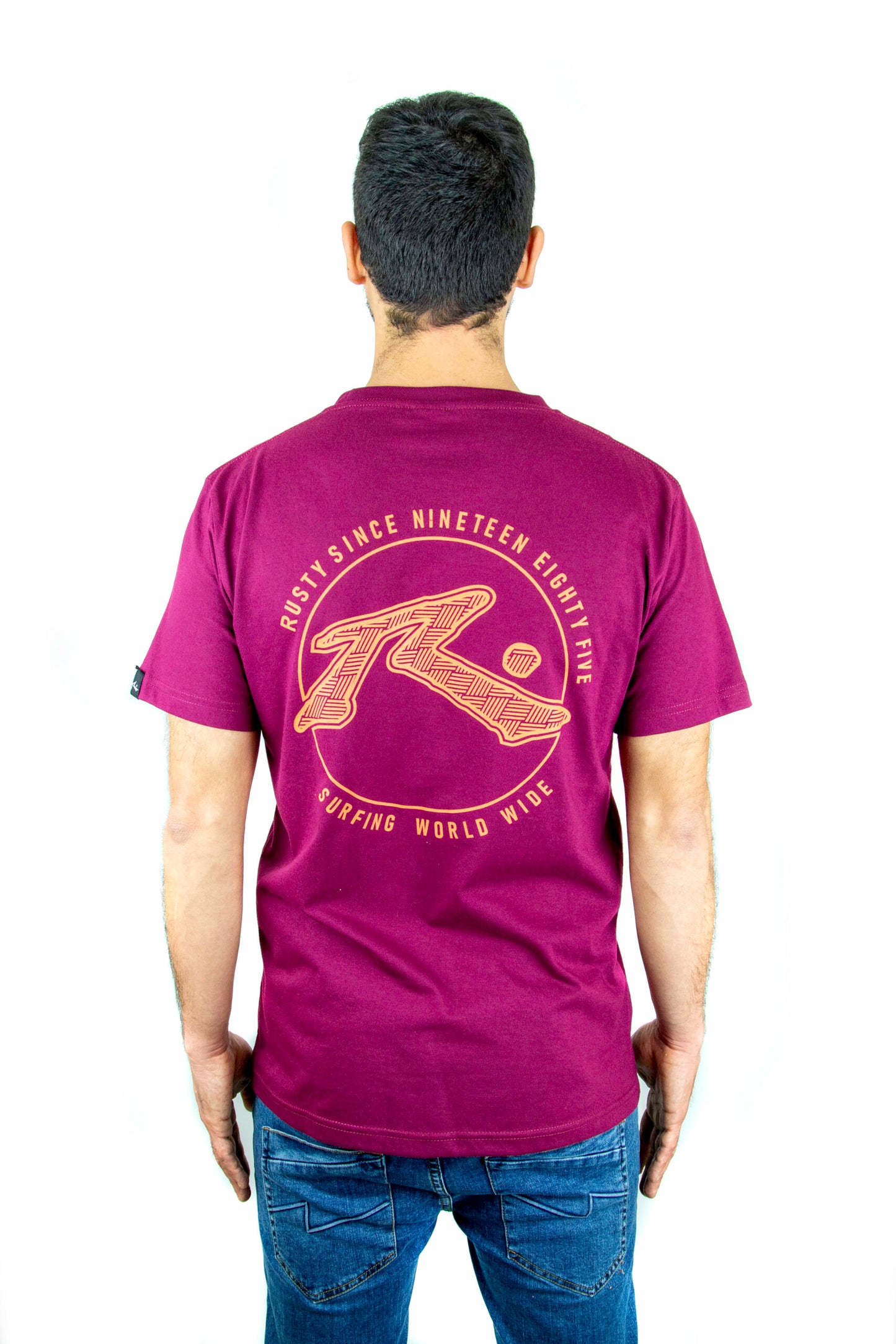 Polera Roundabout Burdeo