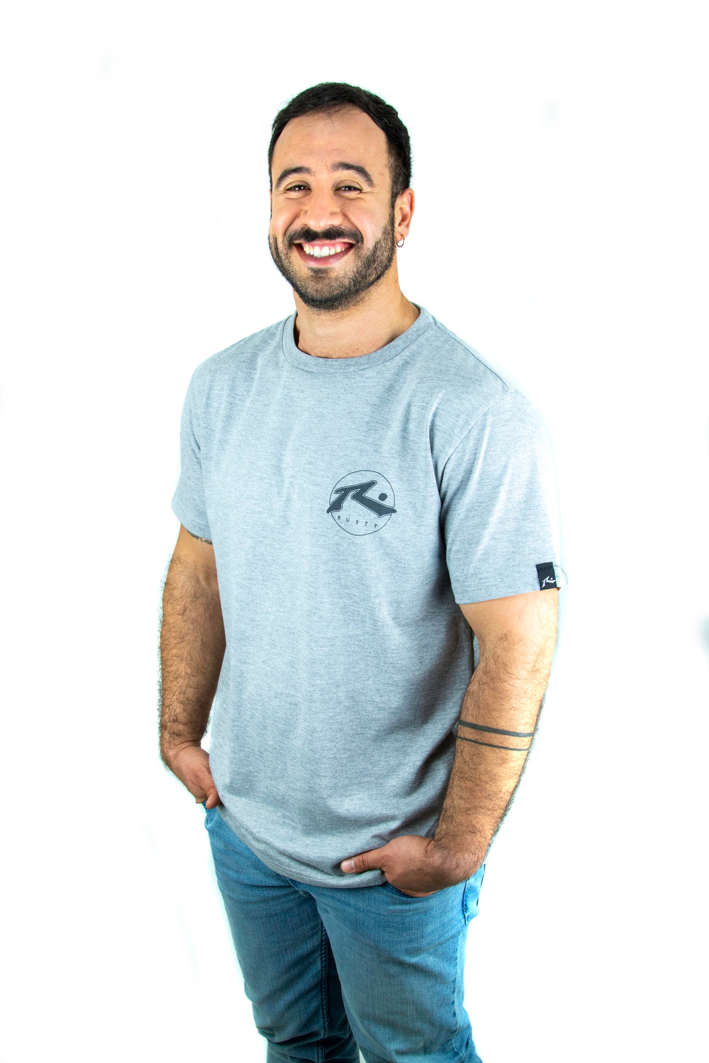 Polera Roundabout Gris