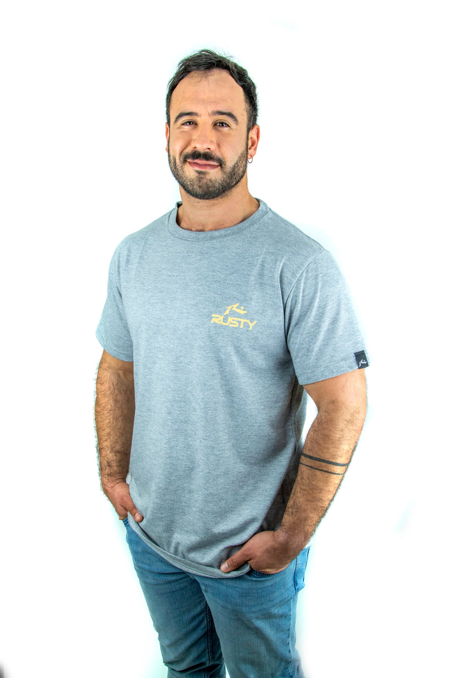 Polera Typer Gris