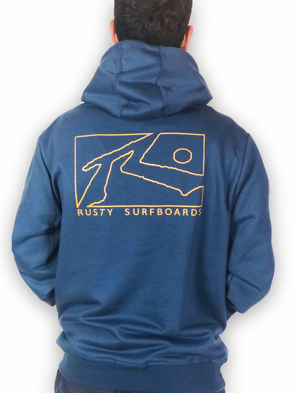 Hoodie Outliner Navy