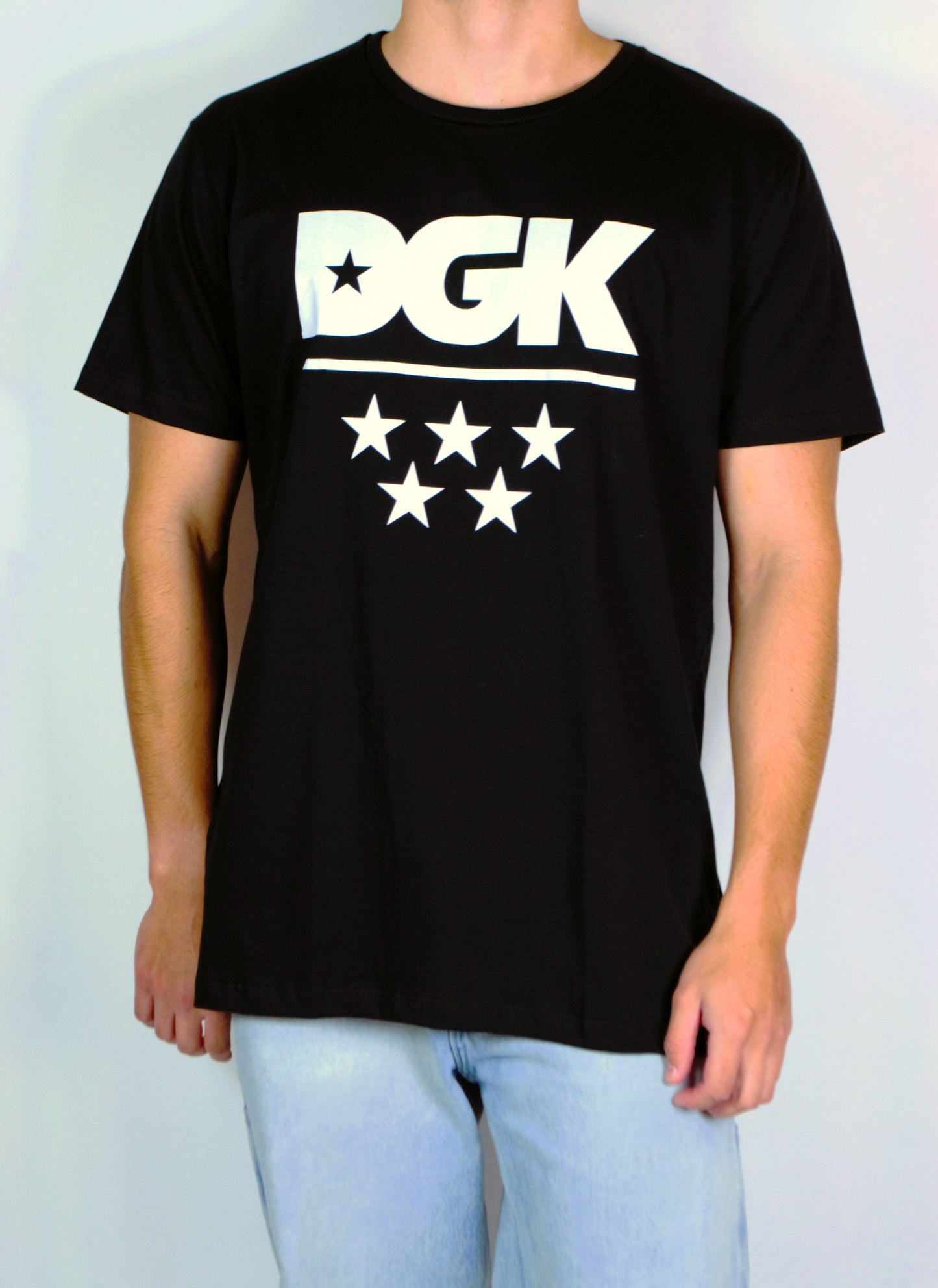 Dgk Logo Tee Black