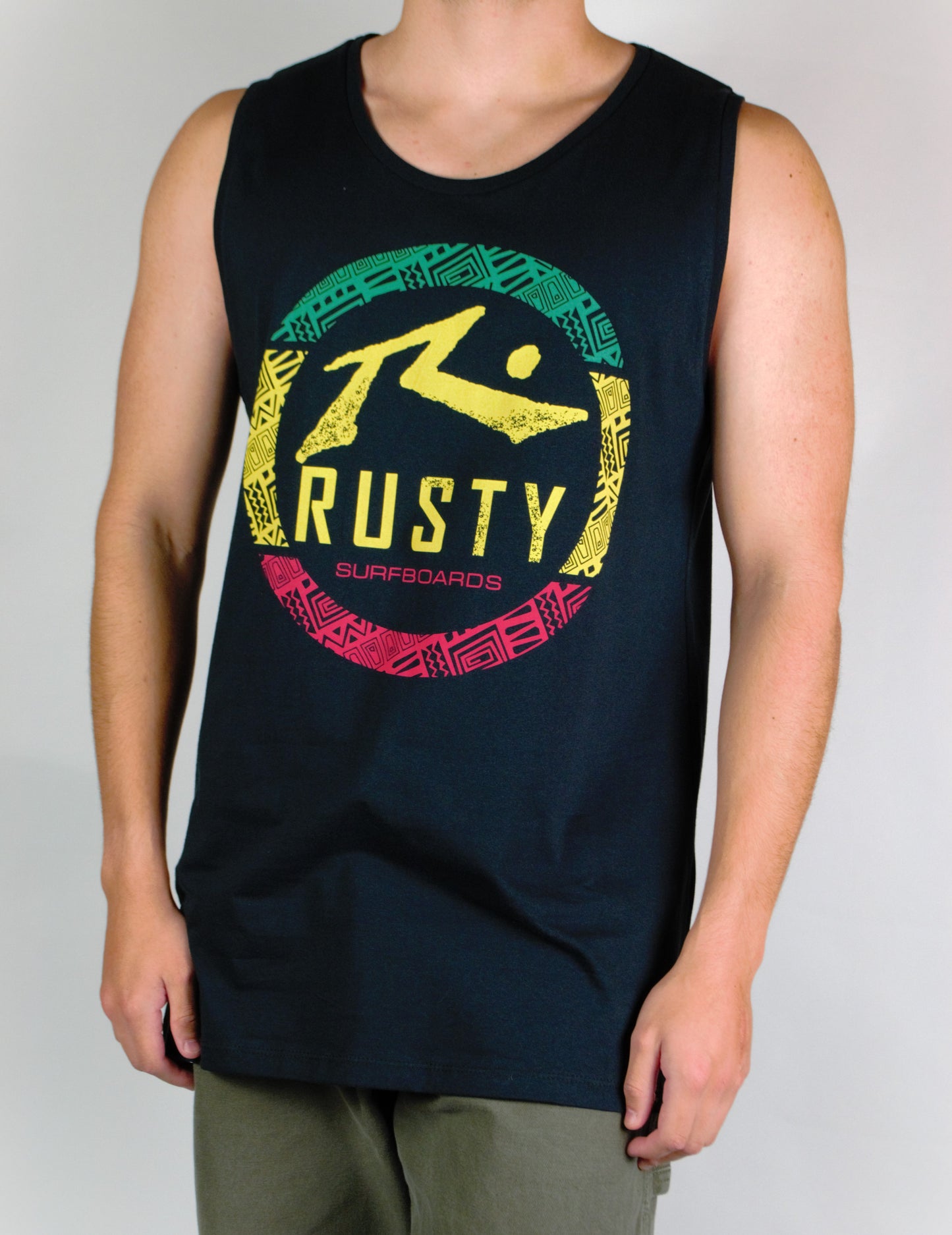 Rusty Tribal Tank Reggae