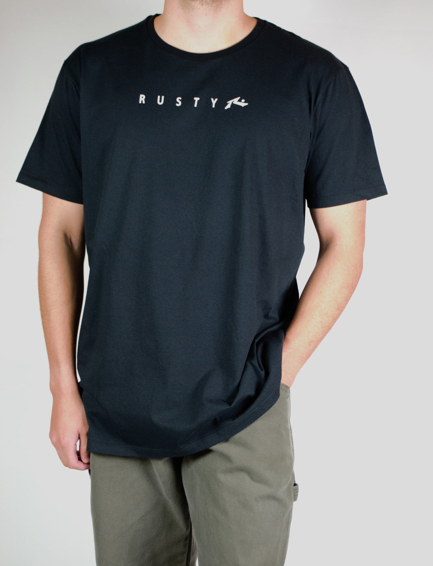 Rusty Essentials Tee B&W
