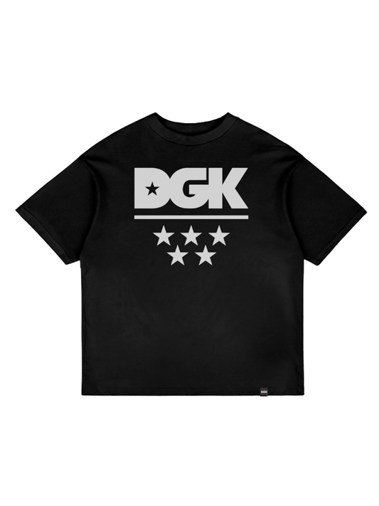 Dgk Logo Tee Black