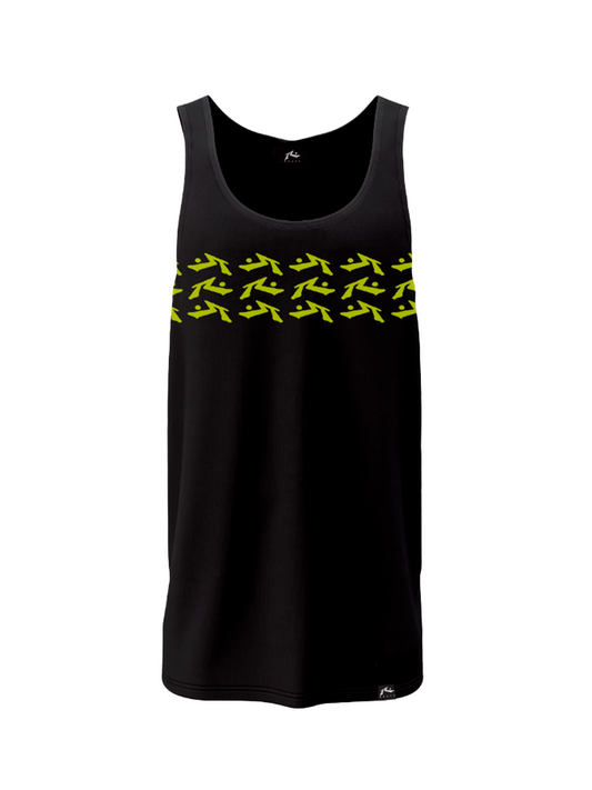 Rusty Chorus Tank BLK/YLW