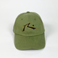 Dad Hat Competition Army Green/Gold