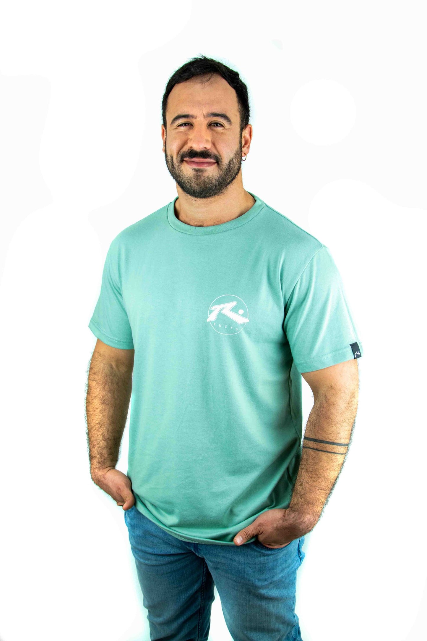 Polera Roundabout Verde Nilo