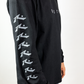 Polera Manga Larga Repeat Negro/Gris