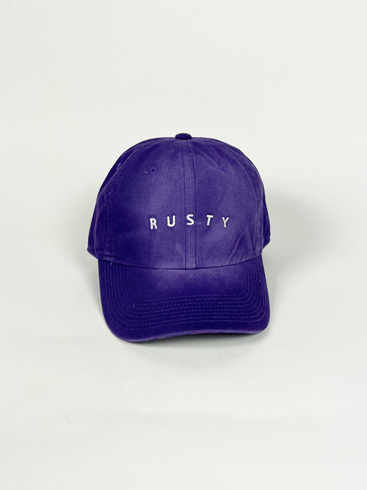 Dad Hat Antics Washed Purple