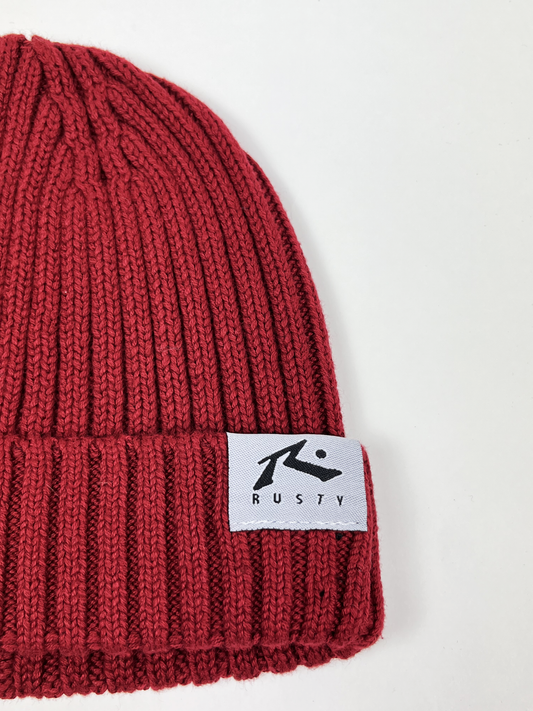 Beanie Básico Rojo