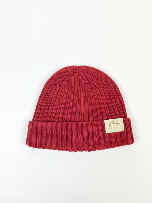 Beanie Básico Rojo