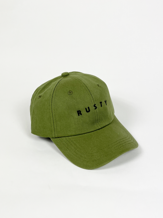 Dad Hat Antics Army Green