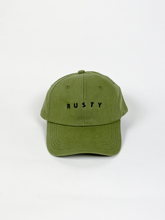 Dad Hat Antics Army Green