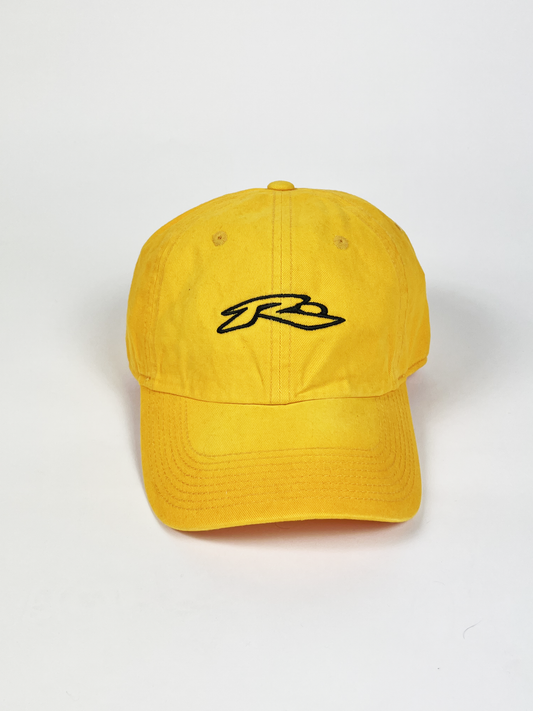 Dad Hat Raging Canary Yellow