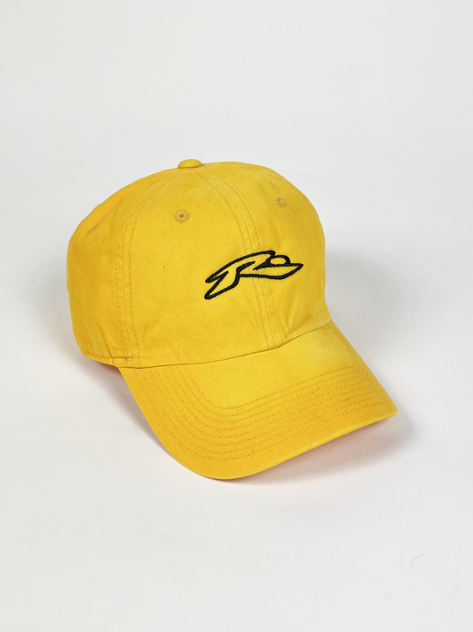 Dad Hat Raging Canary Yellow